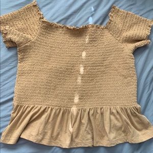 Yellow American Eagle Top